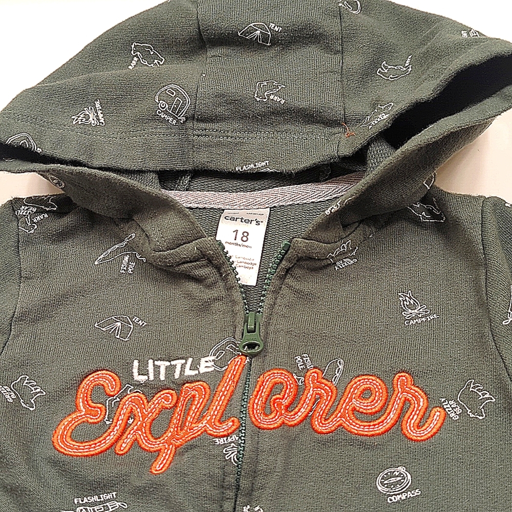Carter's Infant Zip Up Hoodie 18 months